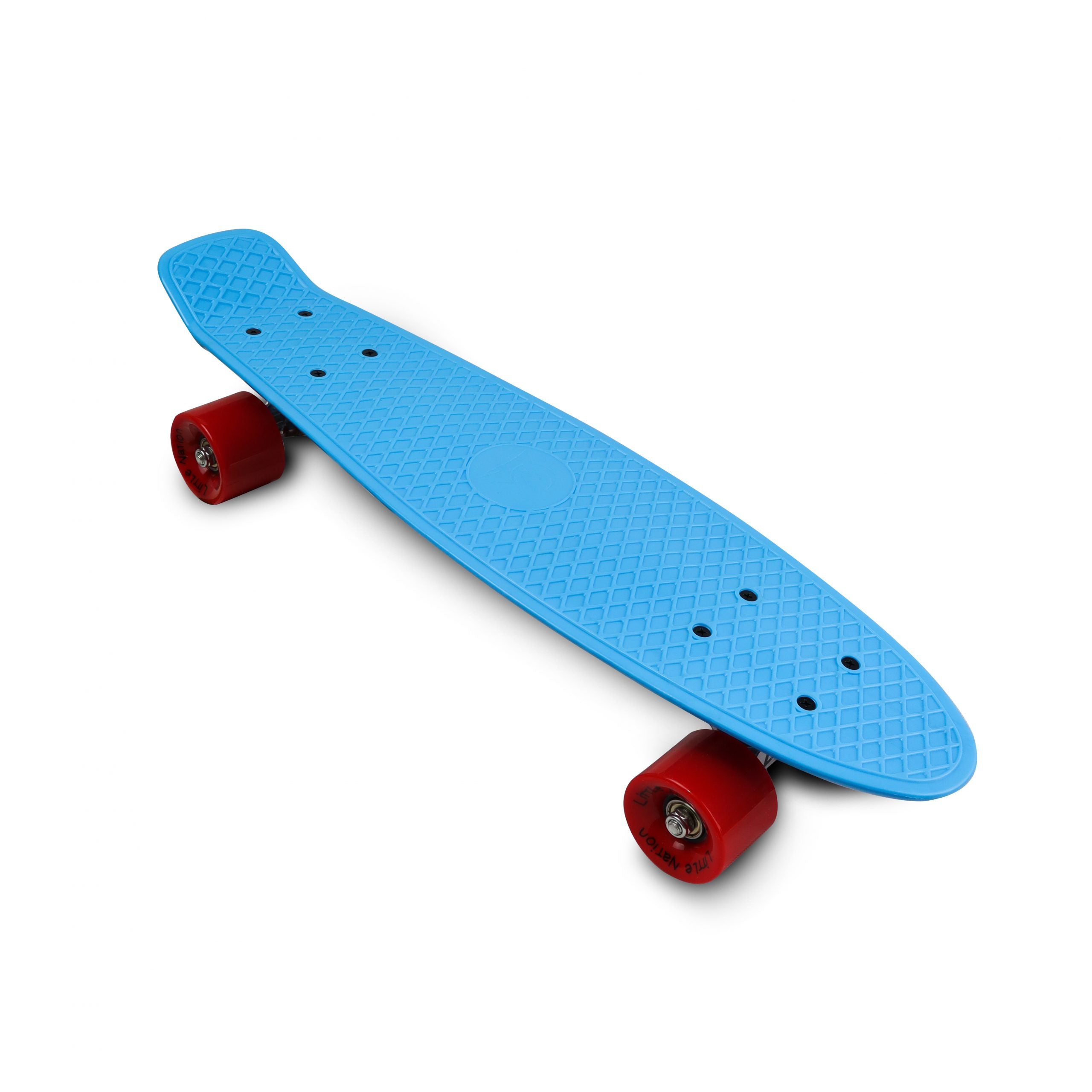 Mini Cruiser Skateboard - Blue/Red