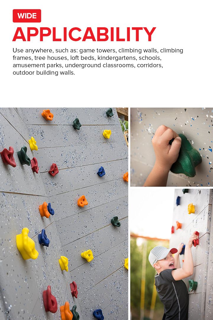 Climbing Wall Hold Rocks - 32 pcs set