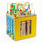 Large Wooden Activity Cube