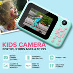 Kids Camera Mint Green