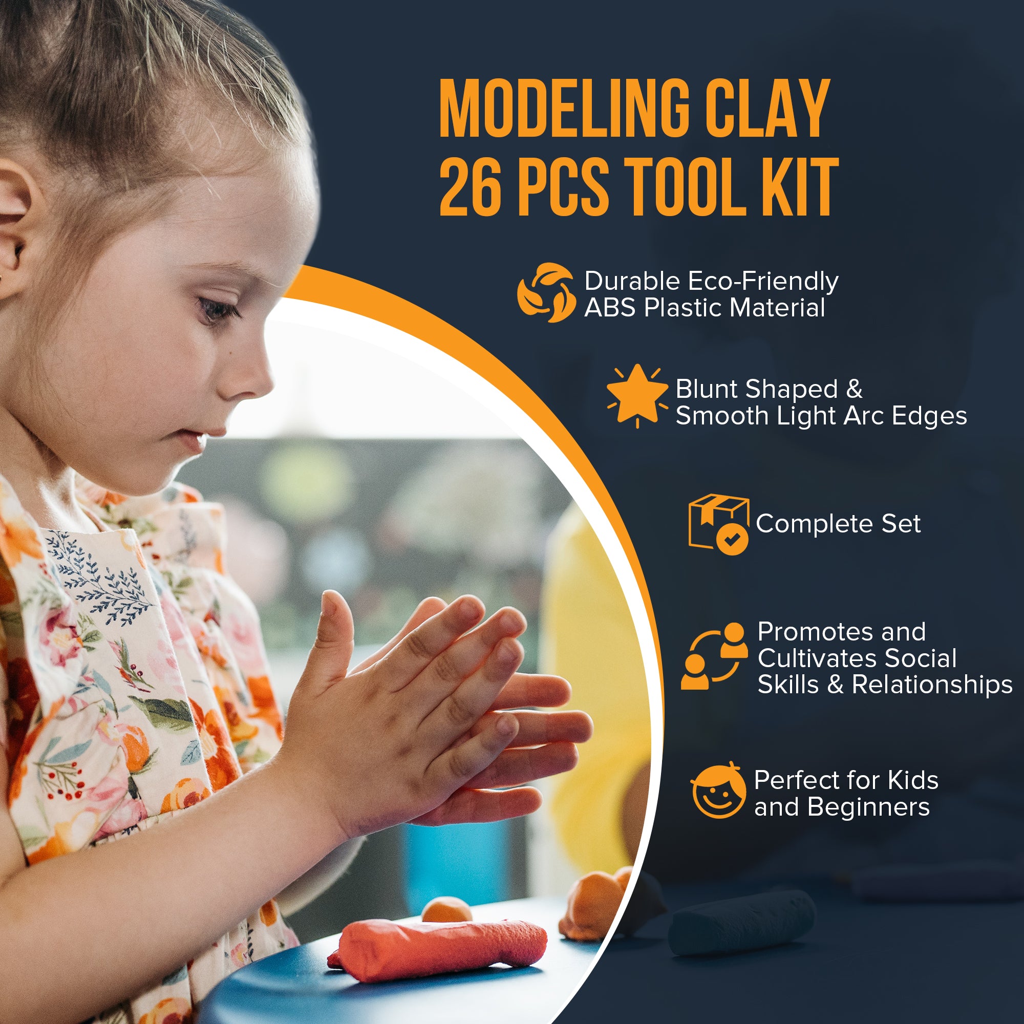 Modeling Clay 26 pcs Tool Kit