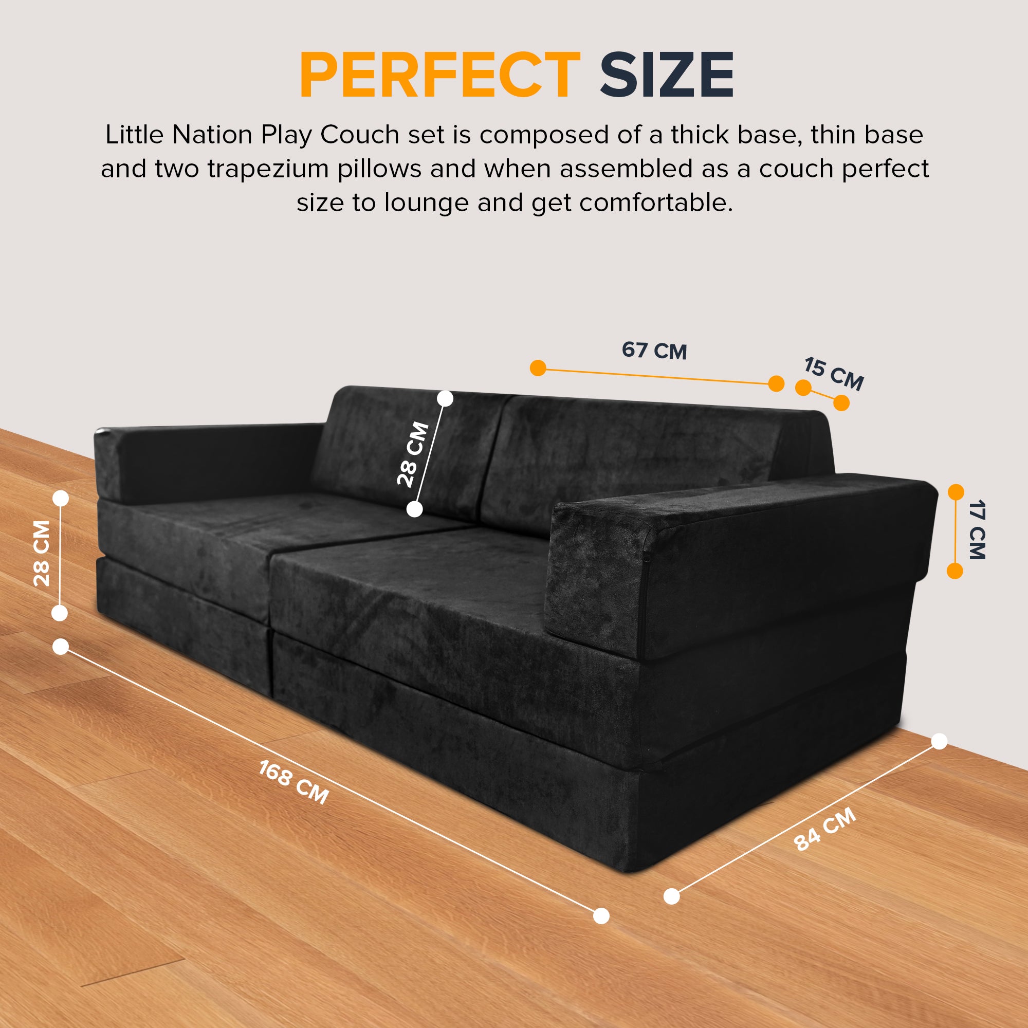 Play Couch Grand - Black