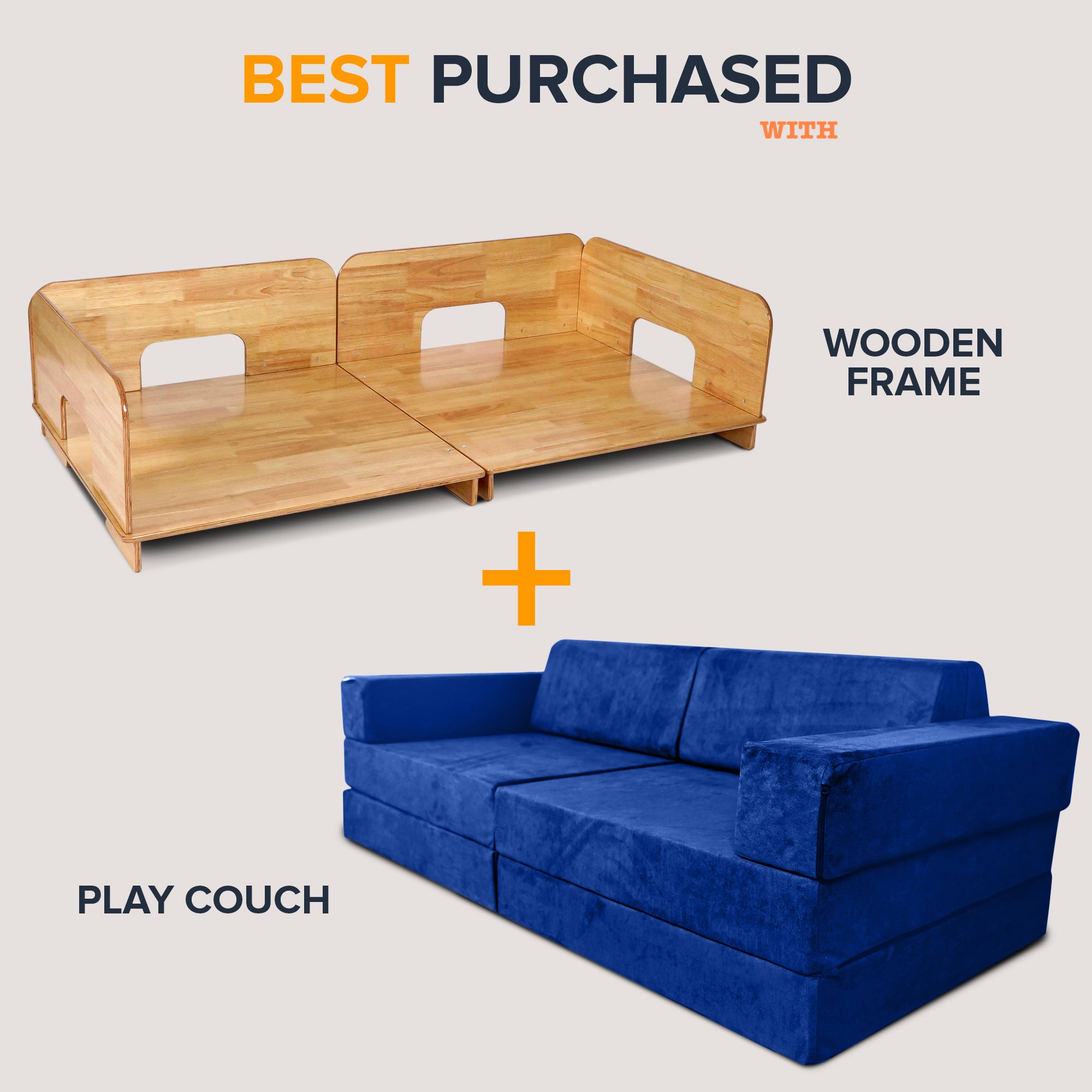 Play Couch Grand- Dark Blue