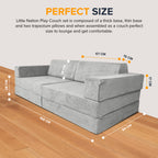 Play Couch Grand - Light Grey