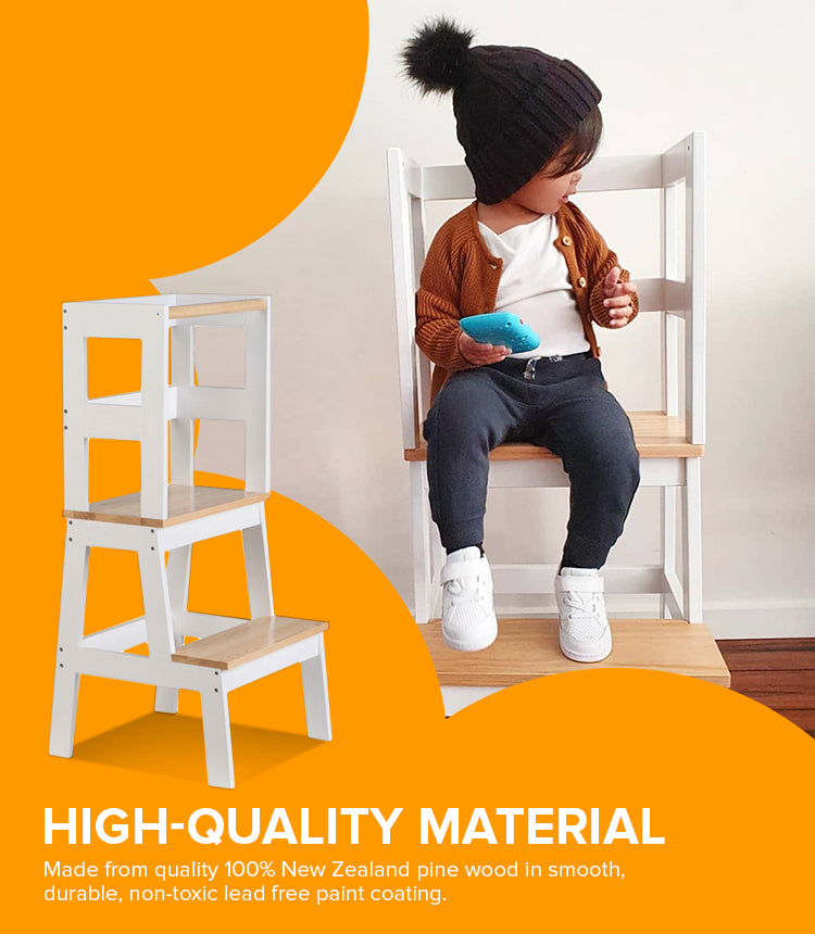 Oscar Learning Tower – Wooden Kitchen Helper Tower