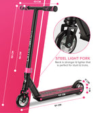 Stunt Scooter for 4 to 8 years old - Pink