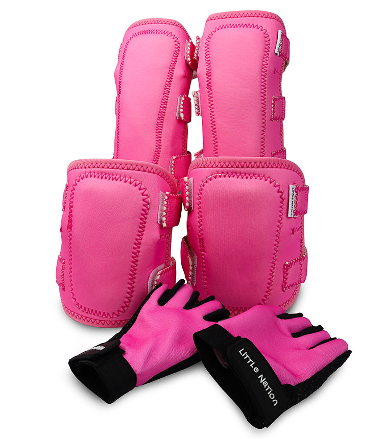 Kids Protective Gear Set Elbow Knee Pads and Gloves