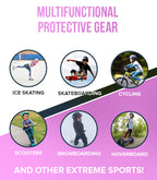 Kids Protective Gear Set Elbow Knee Pads and Gloves