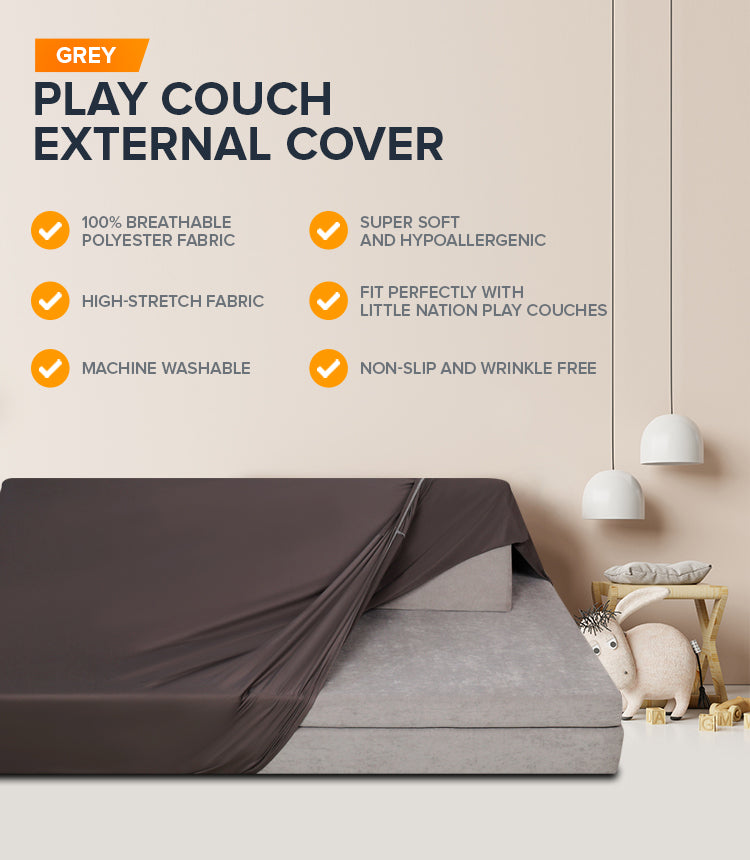 Play Couch External Cover (Dark Grey)