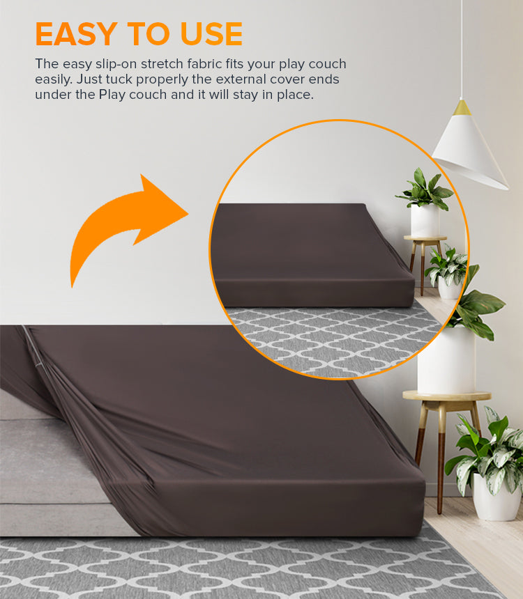 Play Couch External Cover (Dark Grey)