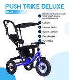 Push Trike Deluxe - Blue