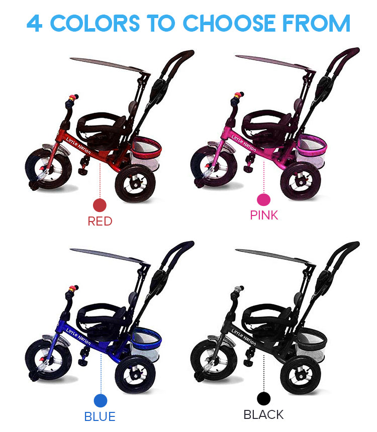 Push Trike Deluxe - Blue