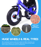 Push Trike Deluxe - Blue