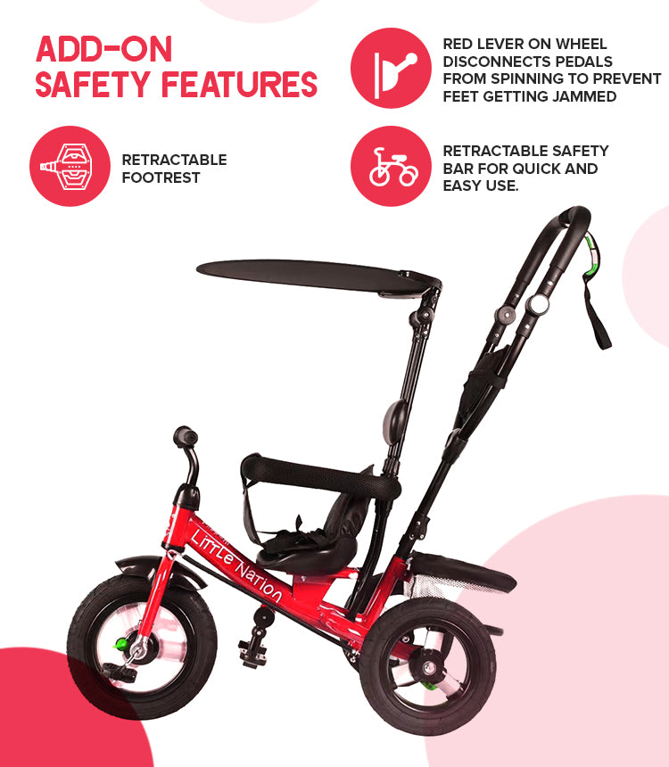 Push Trike Deluxe - Red