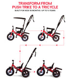 Push Trike Deluxe - Red