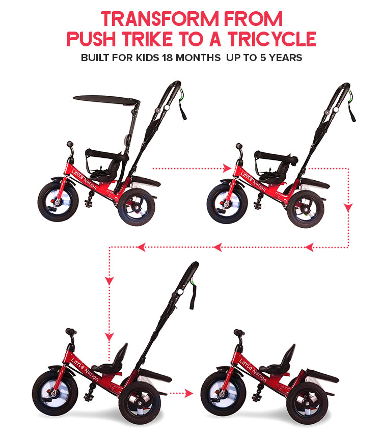 Push Trike Deluxe - Red