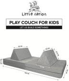 Play Couch Set - Dark Grey