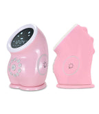 Dino Sleep Training Clock Pink