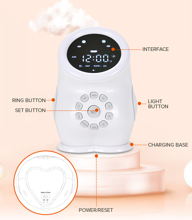 Dino Sleep Trainer White