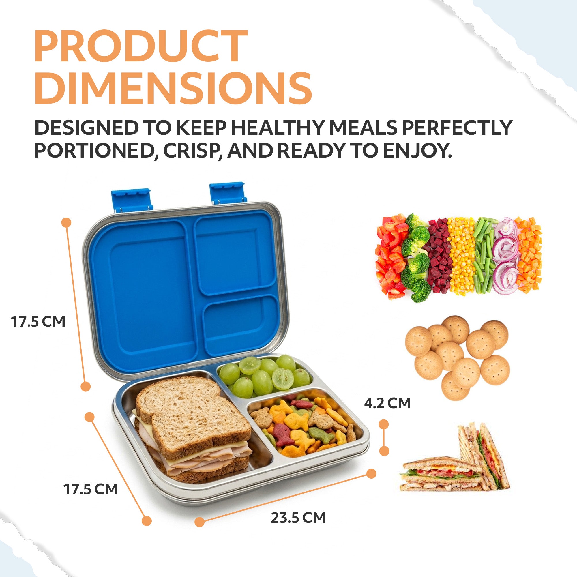 Stainless Steel Bento Lunch Box