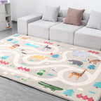 Tatami Rug Soft Touch Mat - Printed Animals