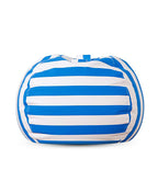 Stuffed Animal Toy Storage Bag - 32 in - Pink and White Stripes
