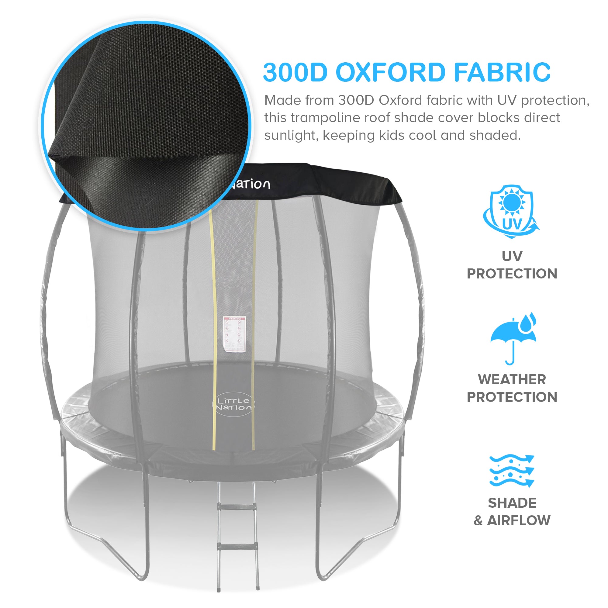 Shade cover for Trampoline 8 feet