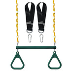 Kids Trapeze Swing with Gym Rings