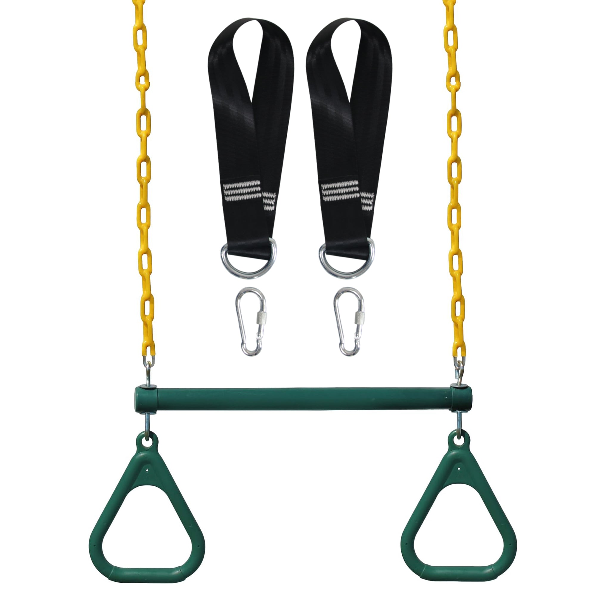 Kids Trapeze Swing with Gym Rings