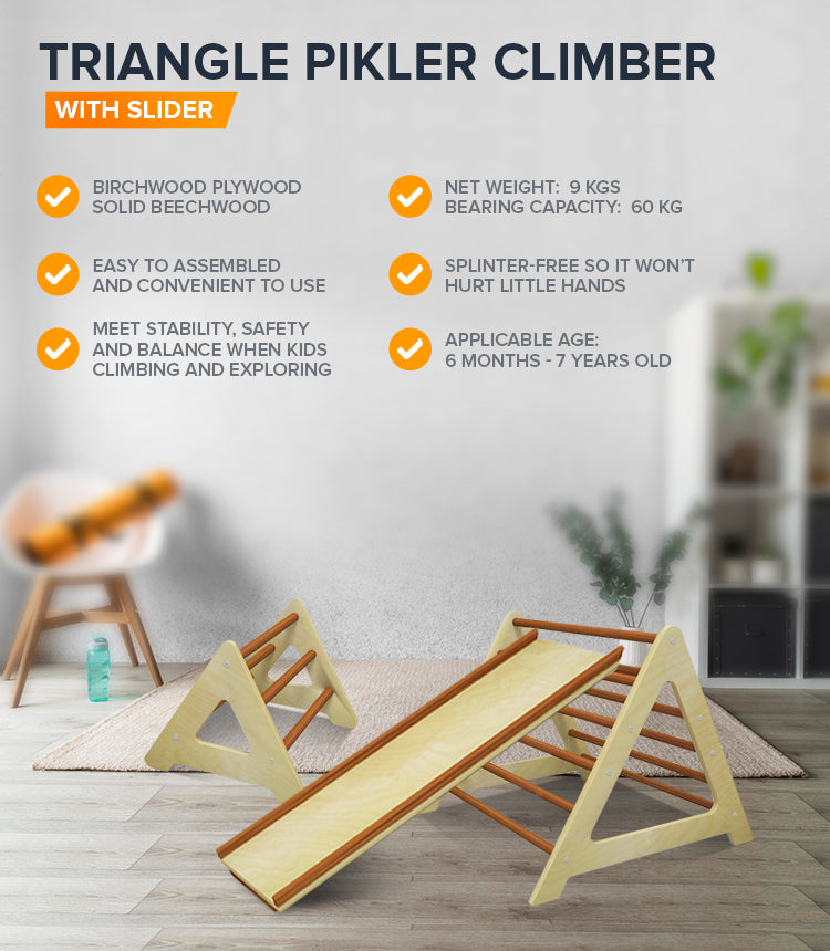 Pikler Climbing Frame 3 Piece Set