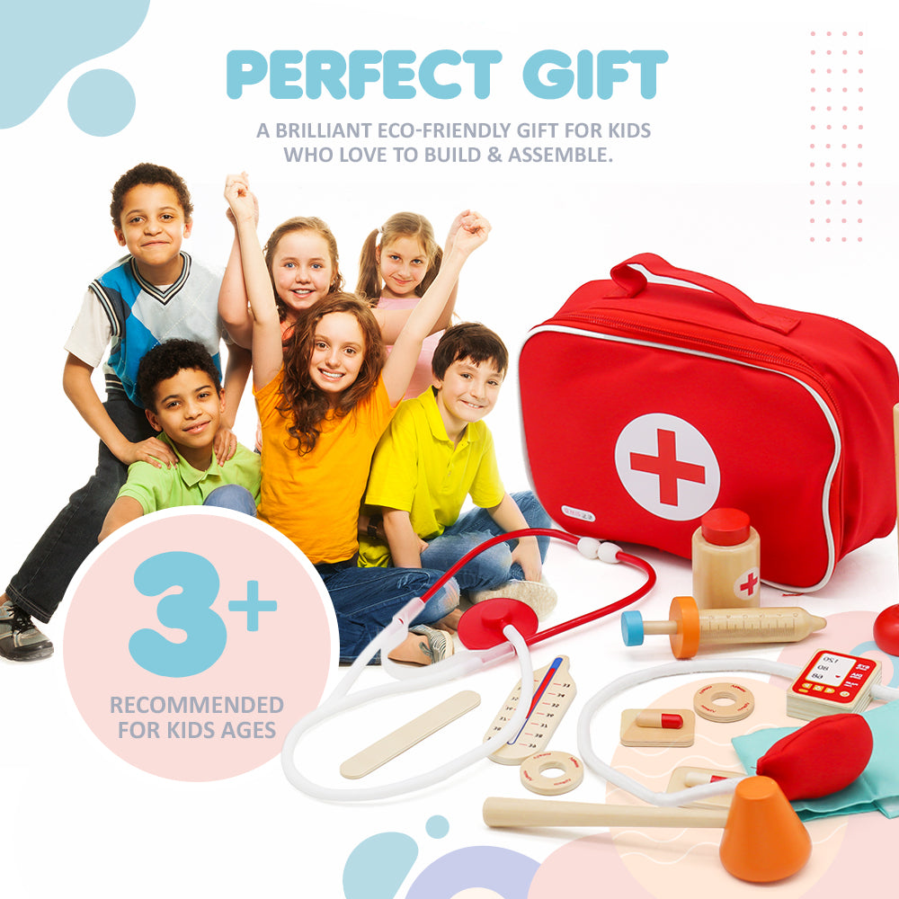 Wooden Doctor Kit