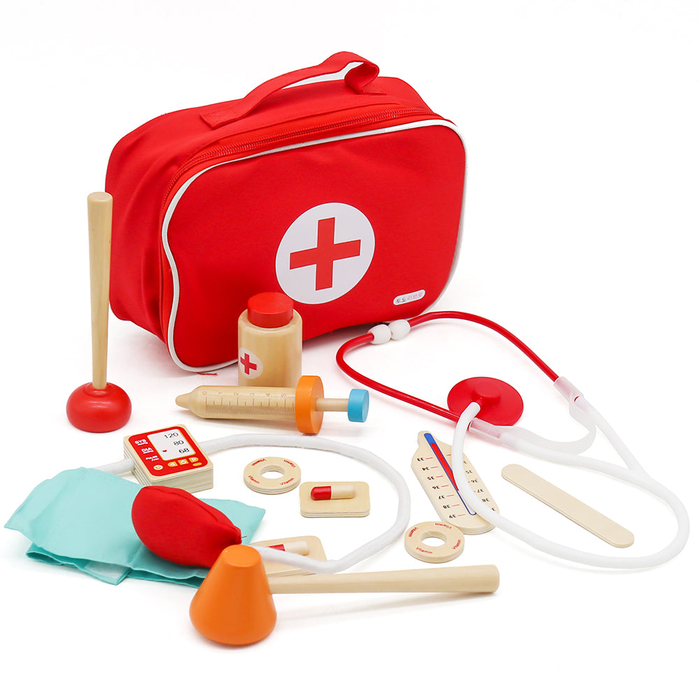Wooden Doctor Kit