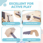 Wooden Work Bench Tool Station