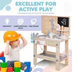 Wooden Work Bench Tool Station