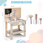 Wooden Work Bench Tool Station