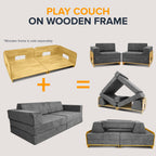 Play Couch Wood Frame