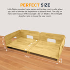 Play Couch Wood Frame