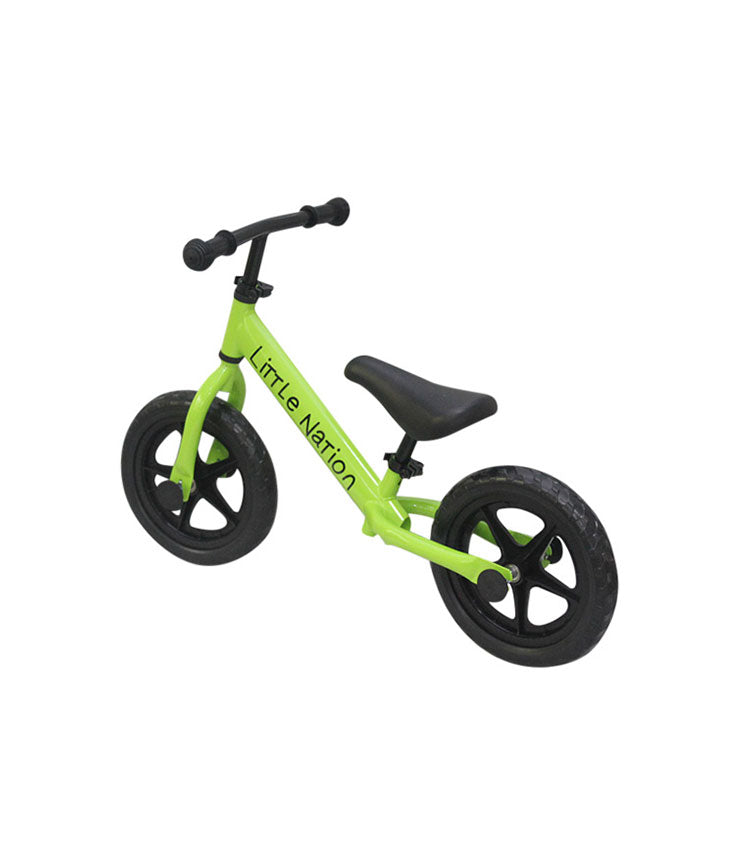 Balance Bike Aluminium - Green