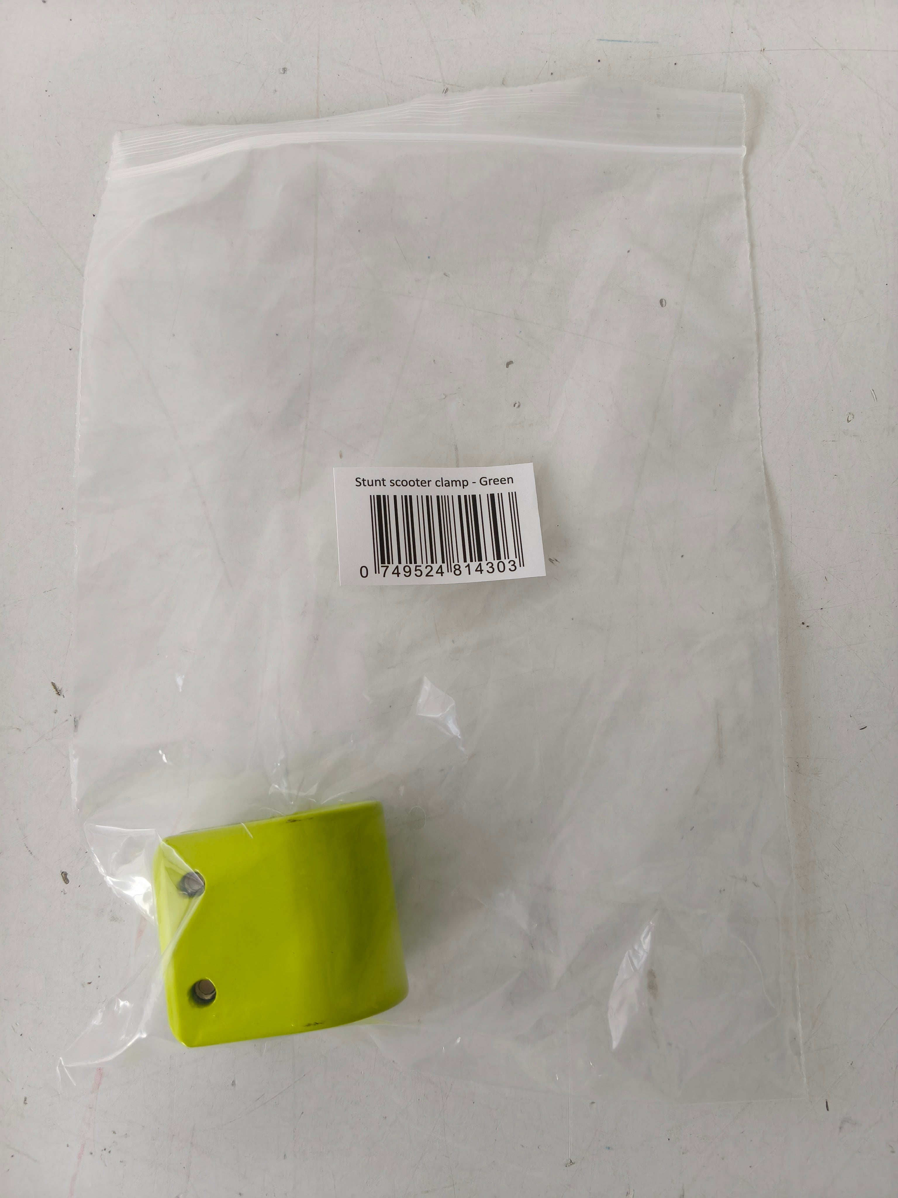 Stunt scooter clamp - Green