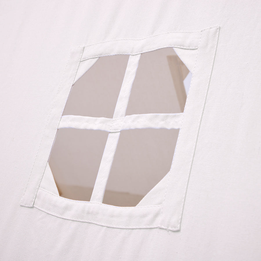Little Nation Play Tent House - White