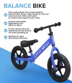 Balance Bike Aluminium – Blue – Little Nation | Kids Toys, School ...