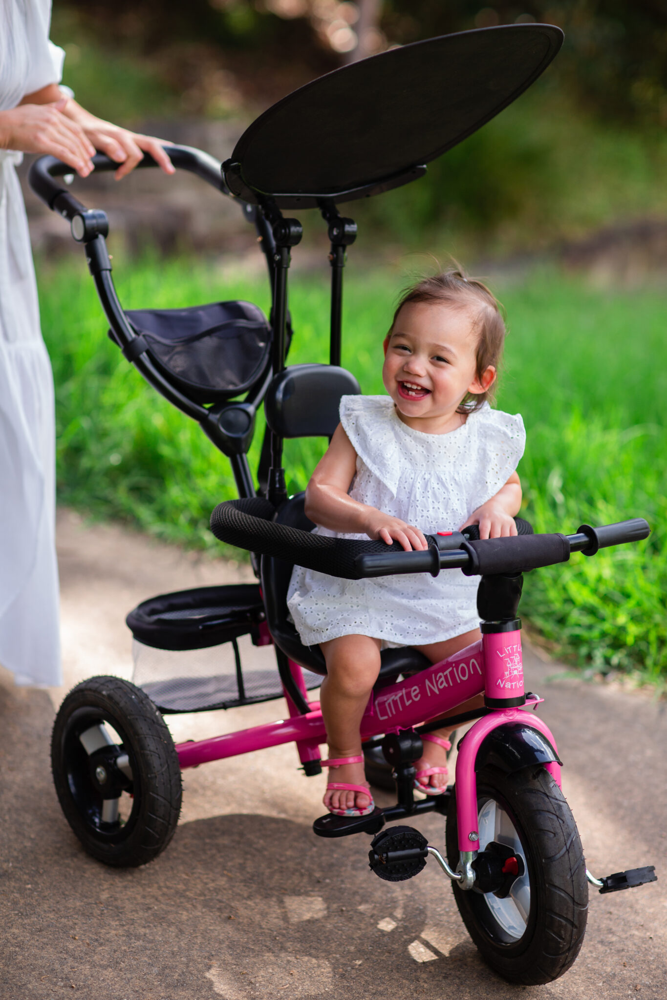 kids push along trike