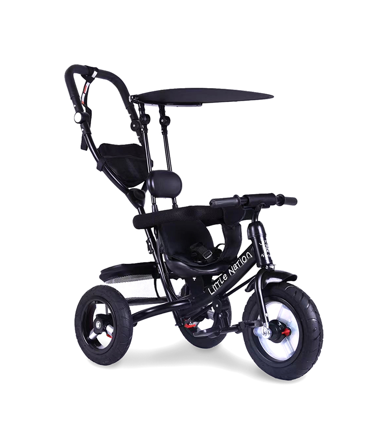 Push Trike Deluxe – Black – Little Nation | Kids Toys, School Accessories, Trampolines, Electronics | Little Nation