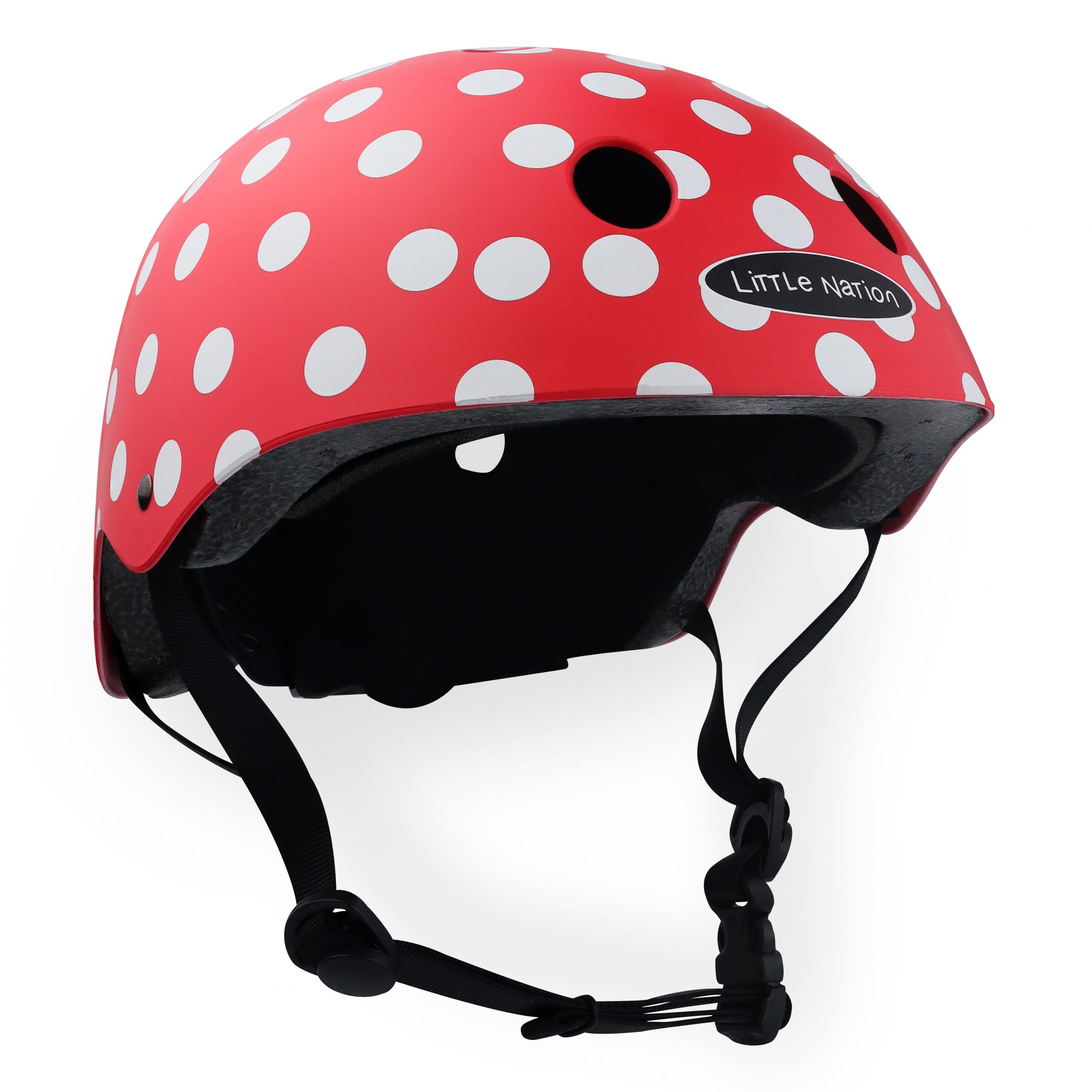 nutcase polka dot helmet