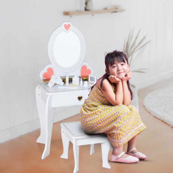 Wooden Dresser Table with Vanity Kit – Little Nation | Kids Toys ...