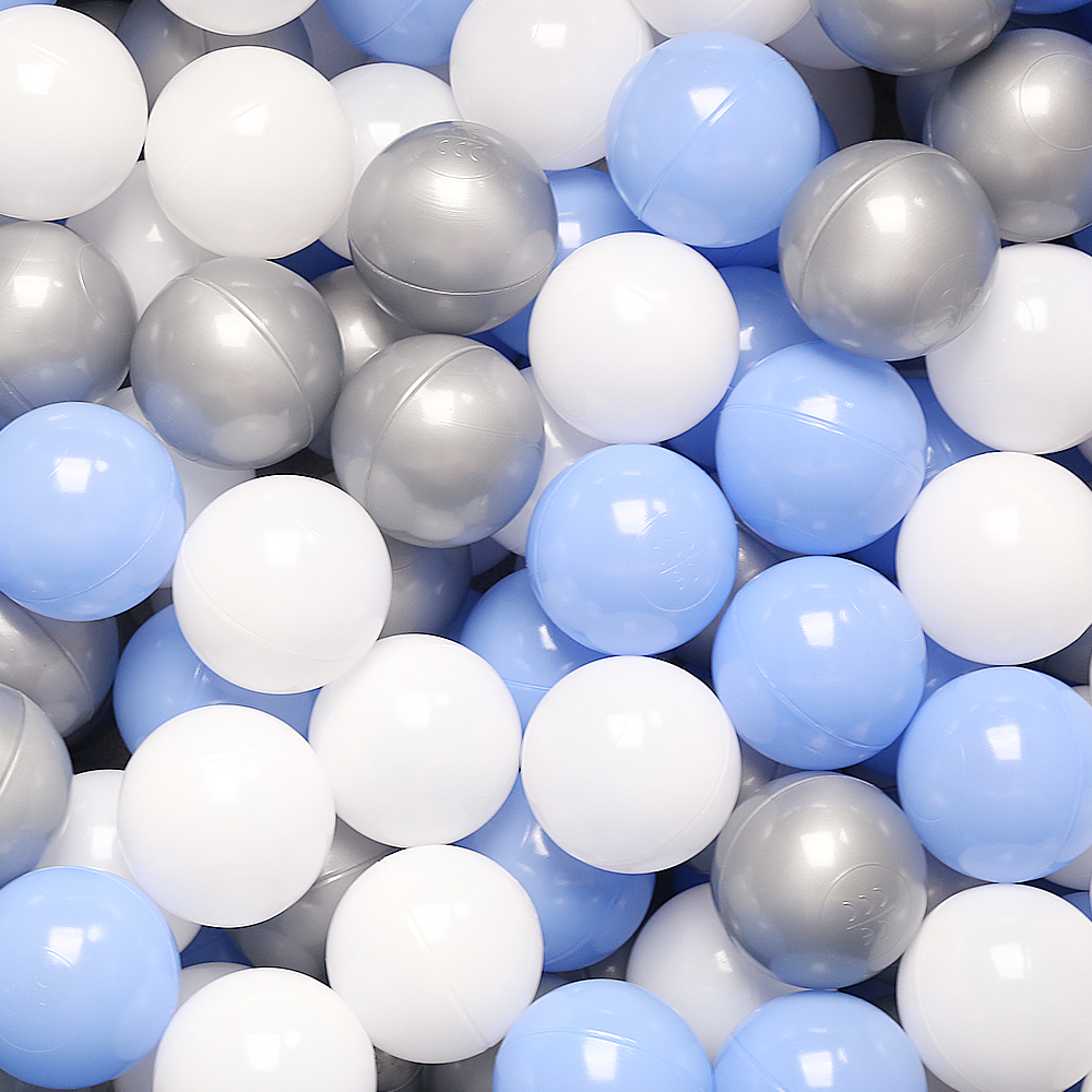 Pit Balls 200 pcs (Light blue, Grey, White) – Little Nation | Kids Toys ...